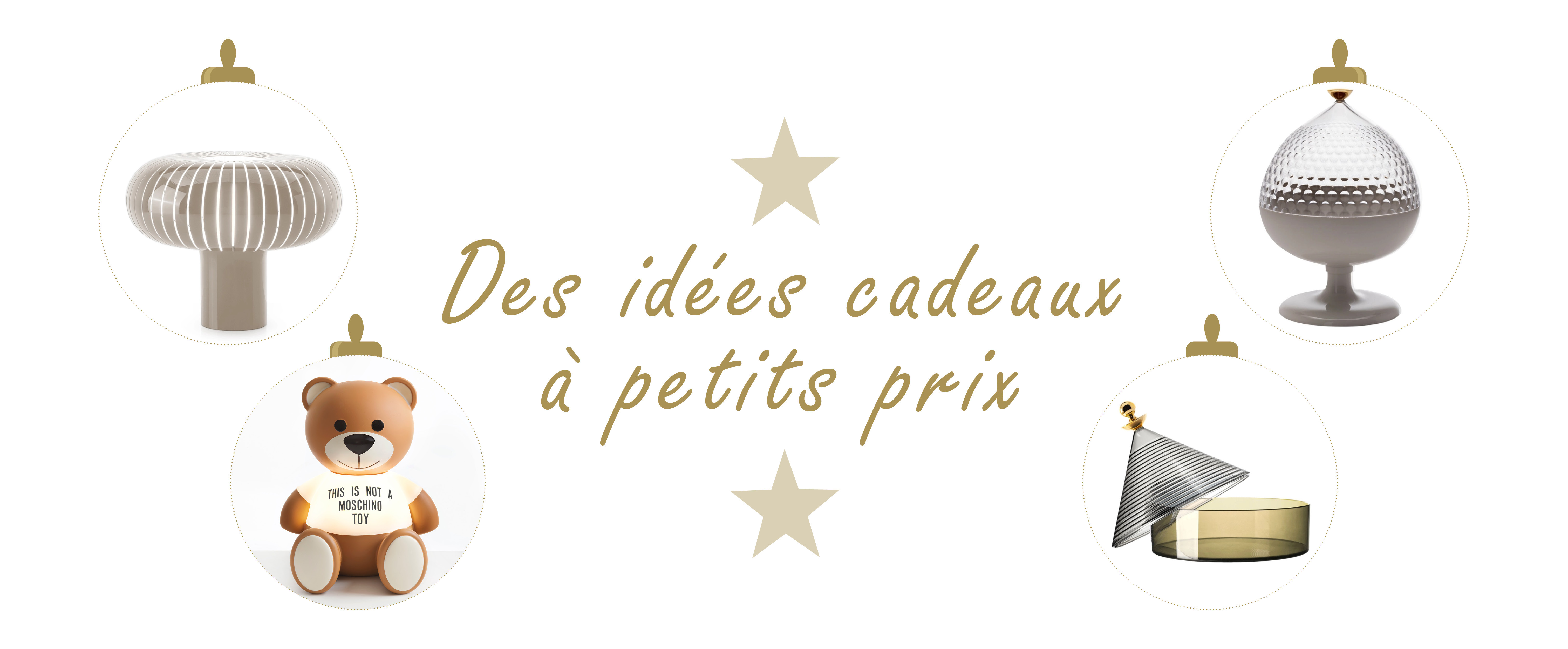 Des idées cadeaux à petits prix