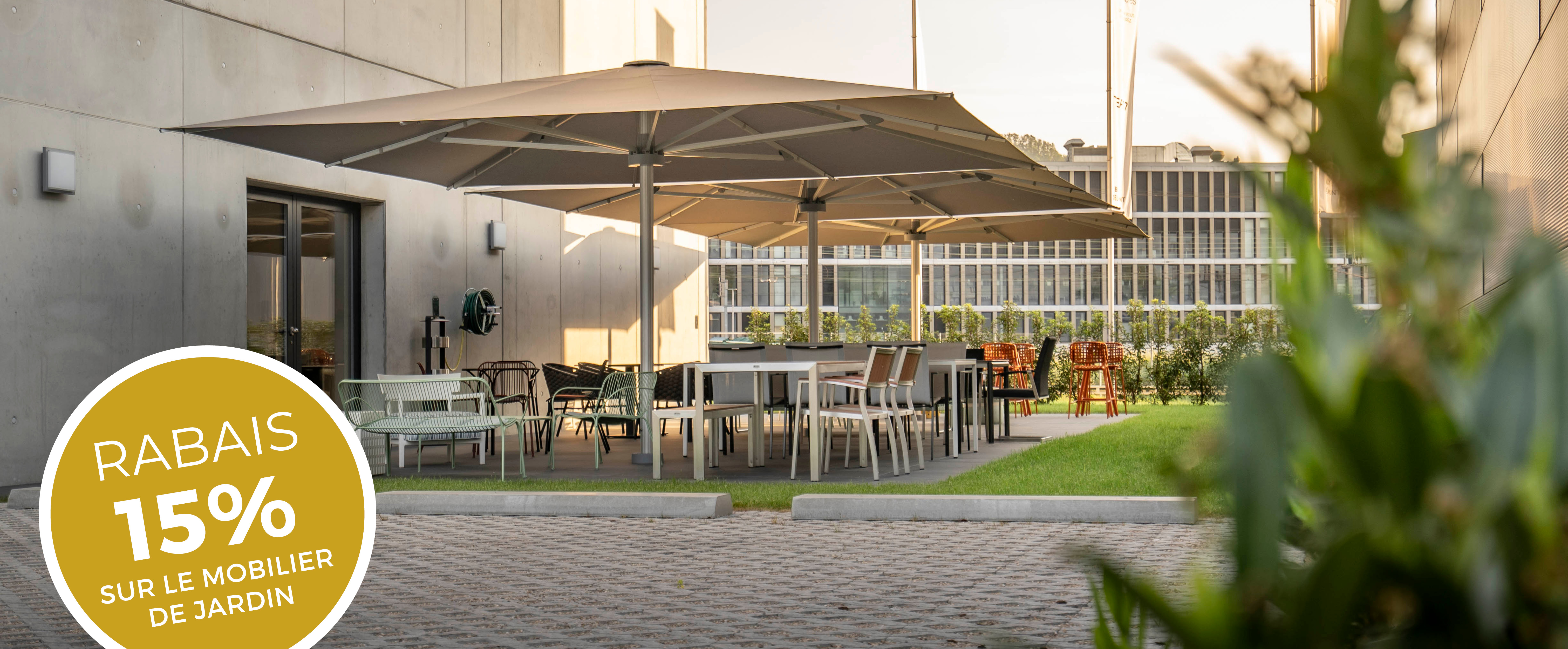 Terrasse à Delémont - Villat Meubles