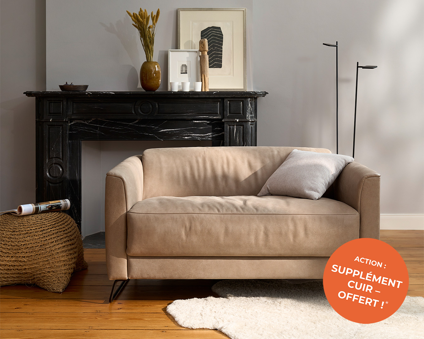 Canapé Rom 1961 - Villat Meubles