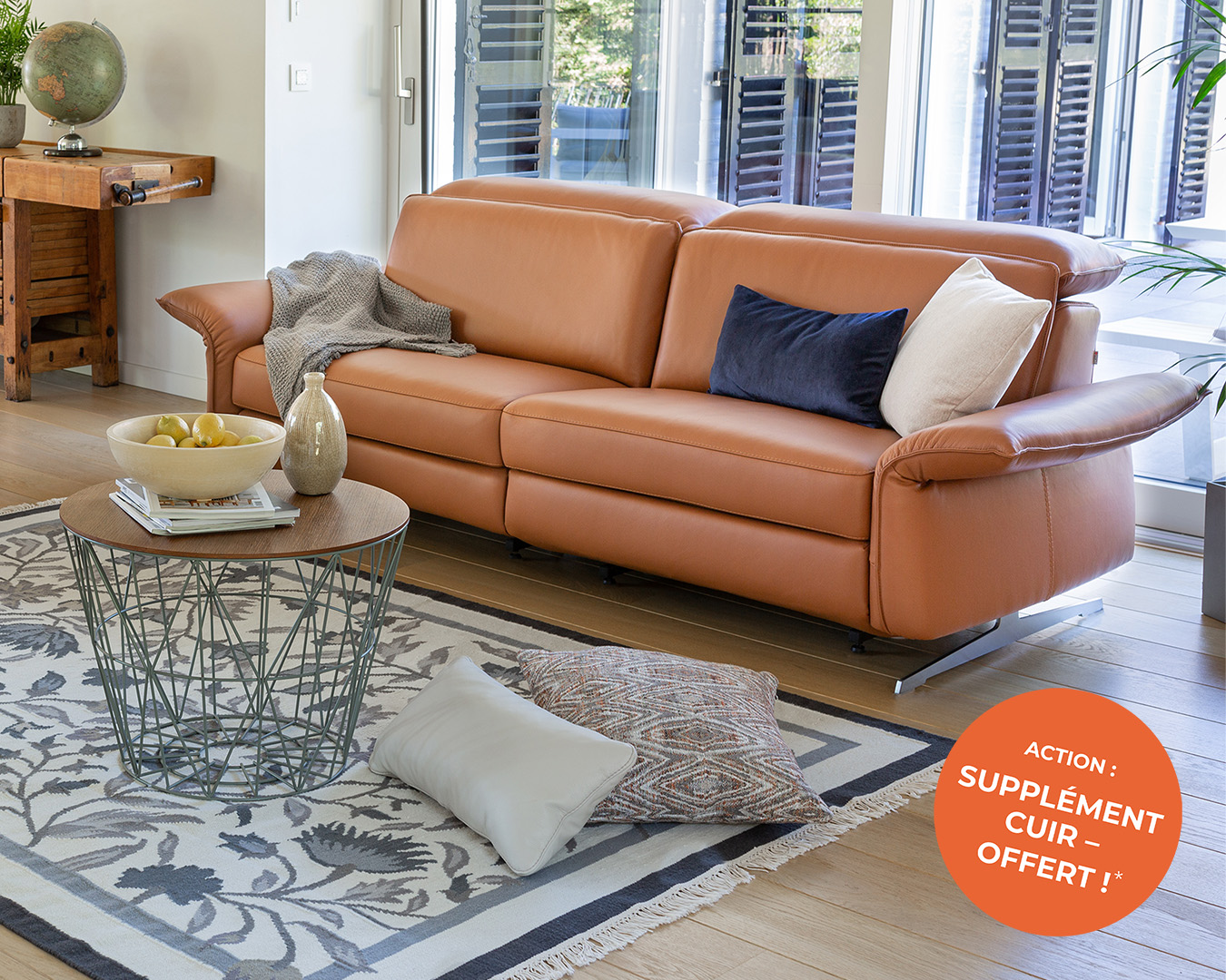 Canapé Rom 1961 - Villat Meubles à Buix et Delémont