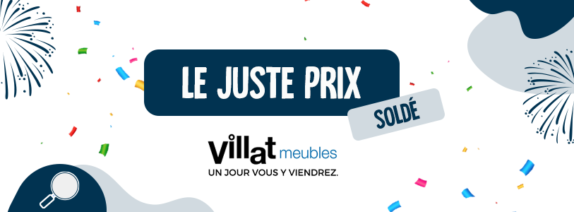 Le Juste prix, le grand jeu des soldes Villat Meubles