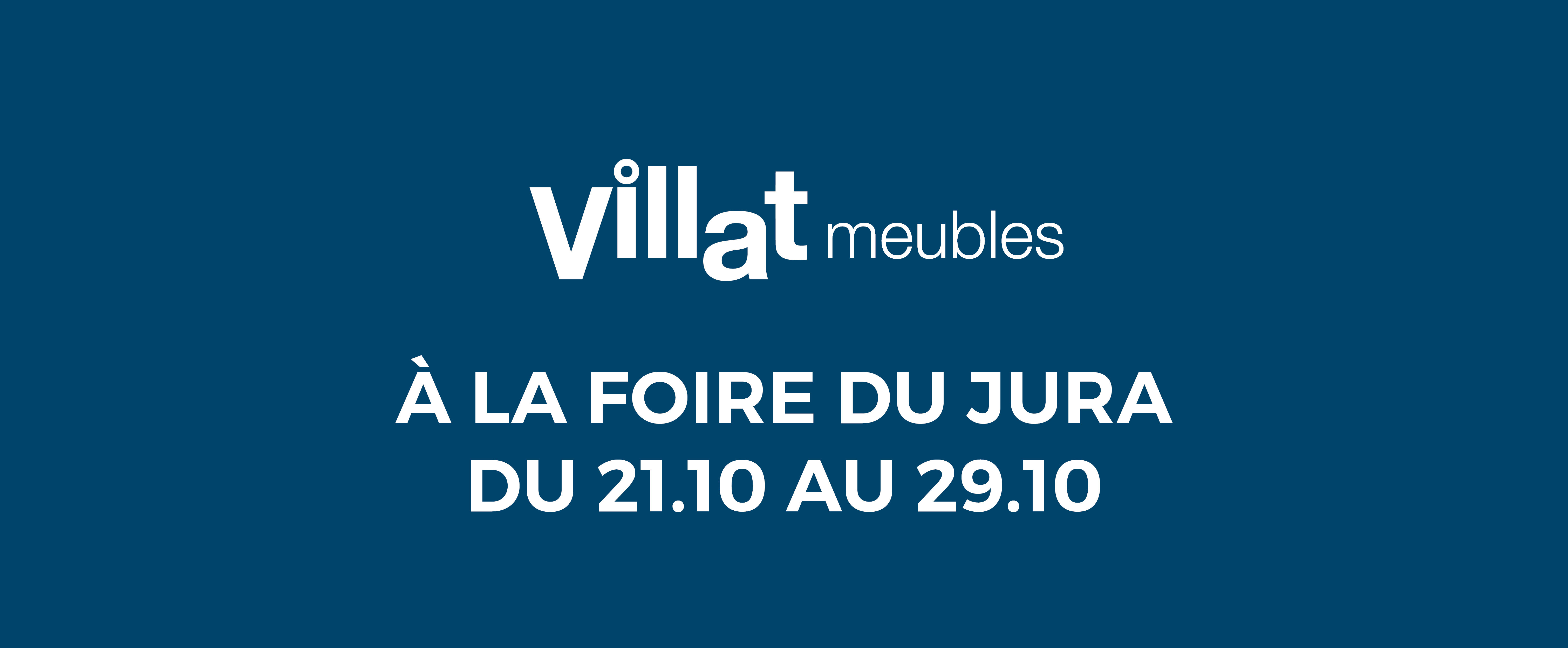 Villat Meubles à la Foire du Jura 2022