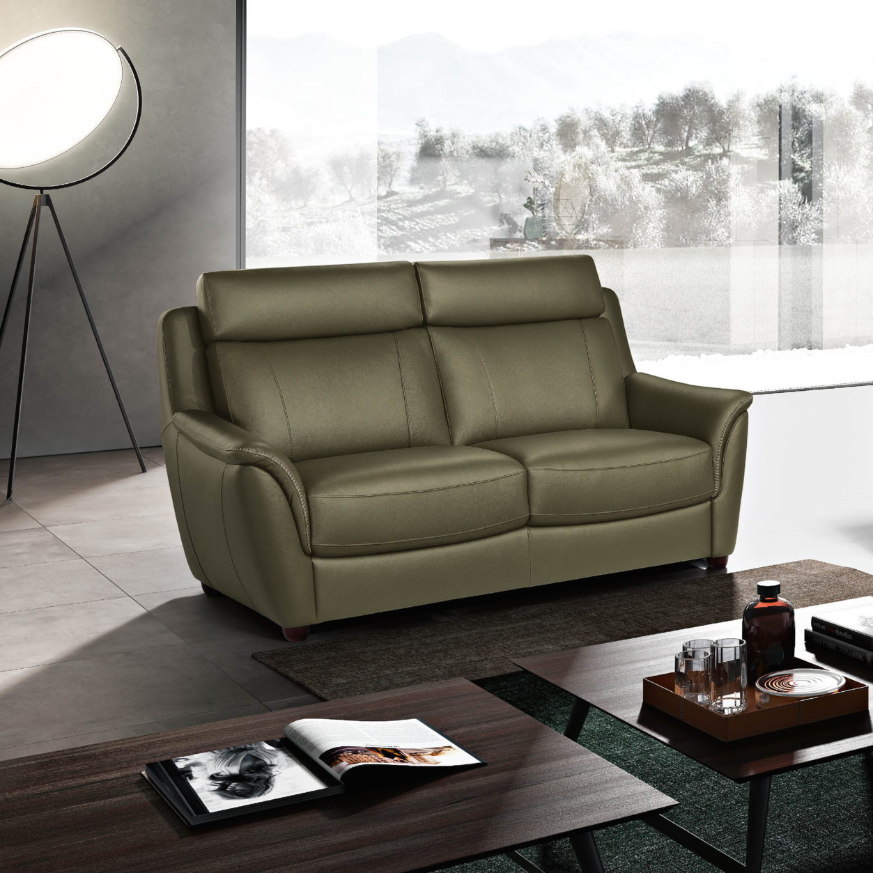 Canapé Afogato de Max Divani - Villat Meubles