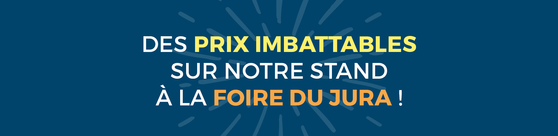 Villat Meubles à la 59ème Foire du Jura