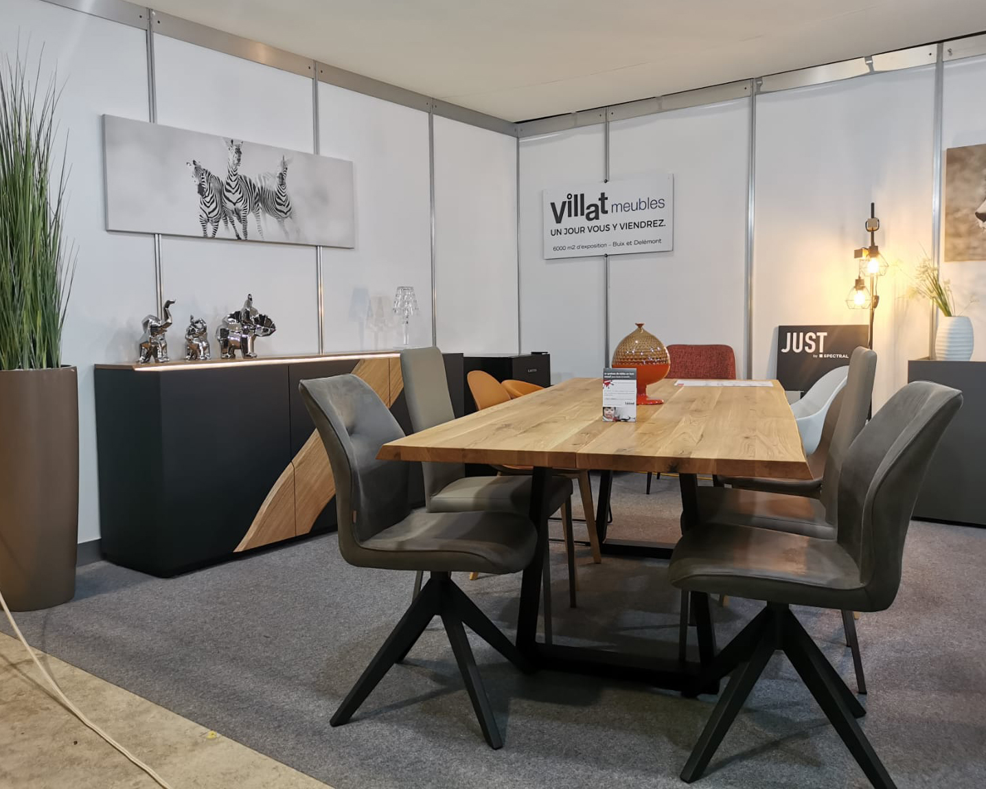 Villat Meubles au Salon de l'Immobilier à Neuchâtel