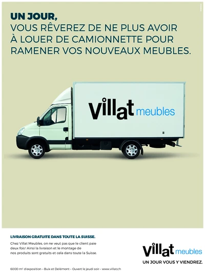 Annonce Villat Livraison