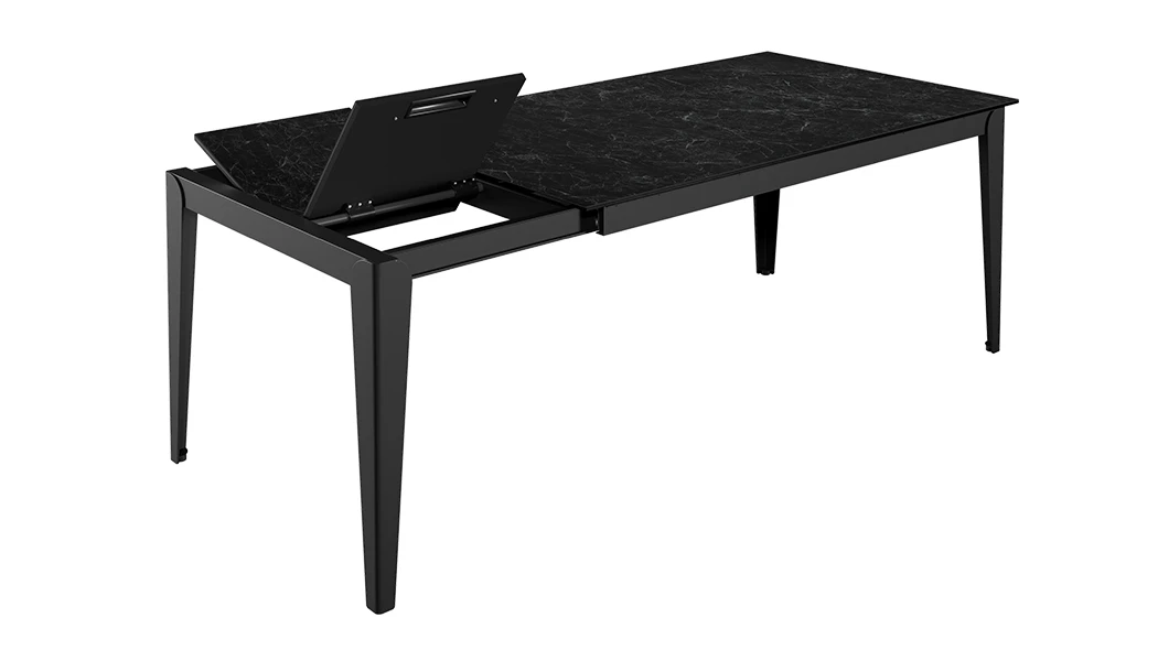 Table Tokio Code avec rallonge papillon de Cancio