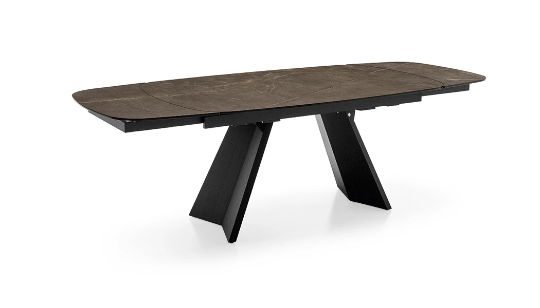 Table avec rallonges intégrées Icaro de Calligaris