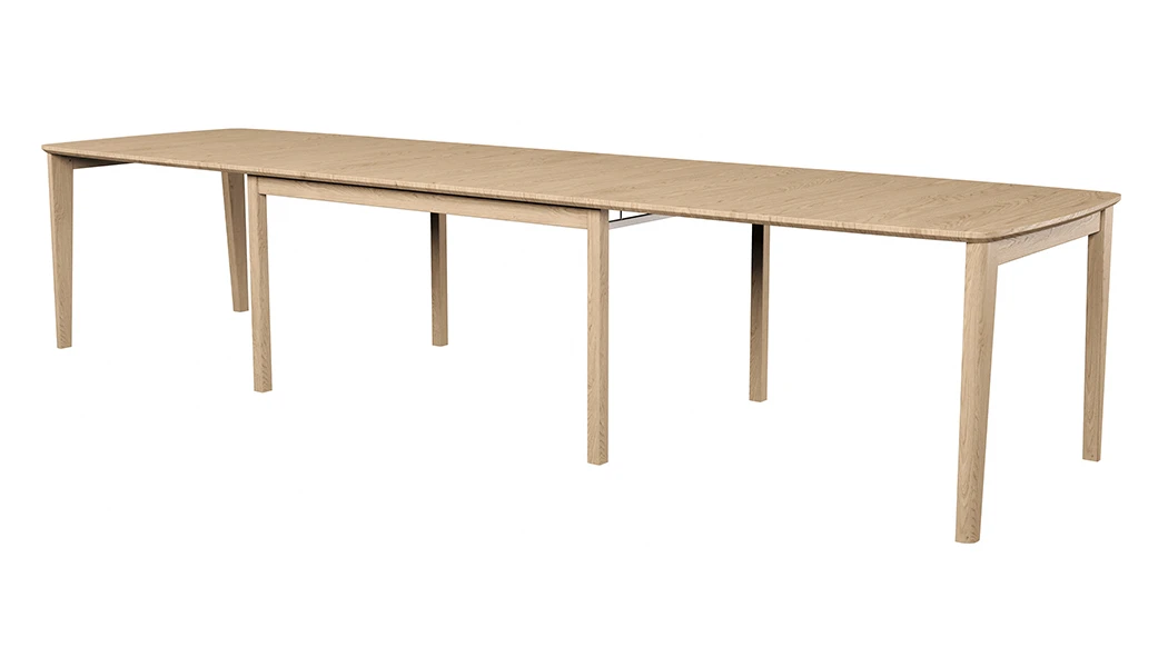 Table extensible de Skovby pour recevoir jusqu'à 20 personnes