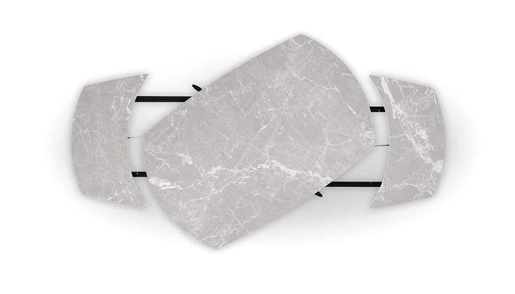 Table Giove Plus avec rallonges intuitives de Connubia