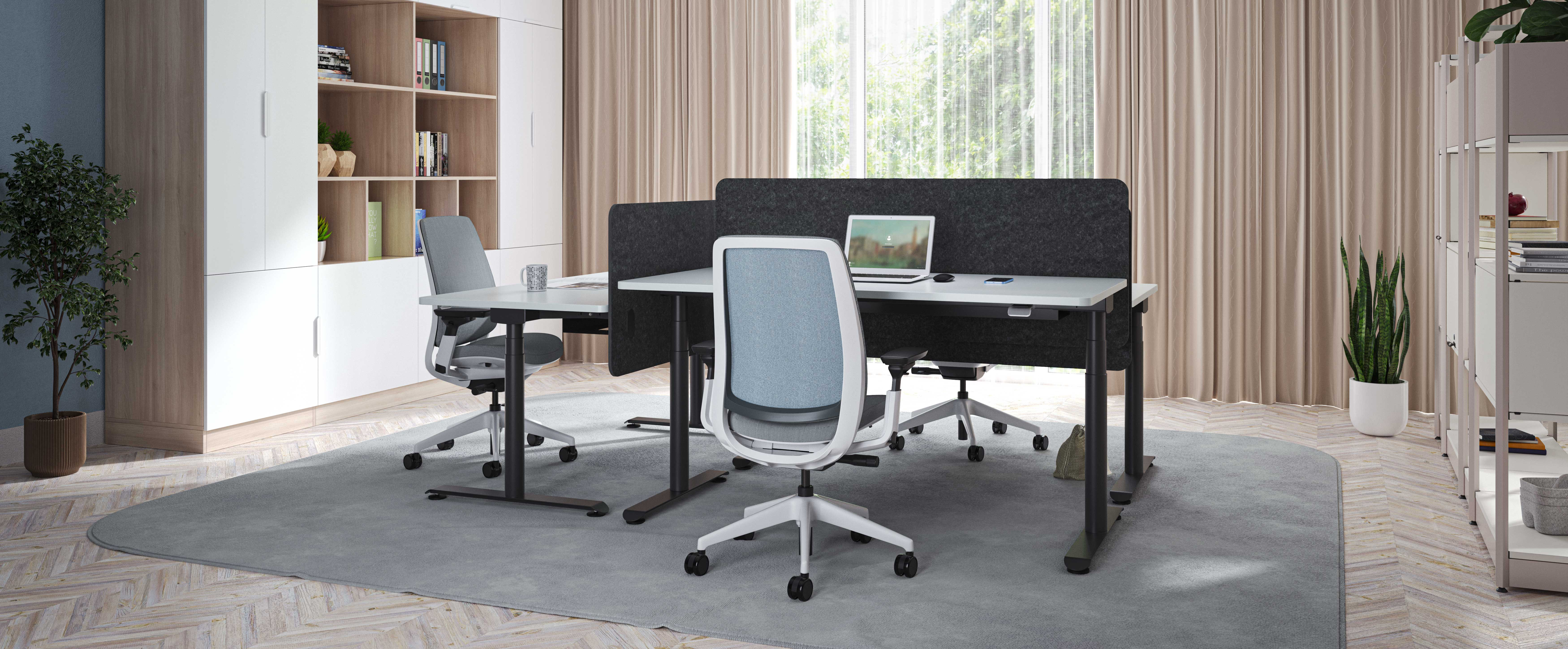 Possilio® : bureaux et benchs  flexibles et polyvalents
