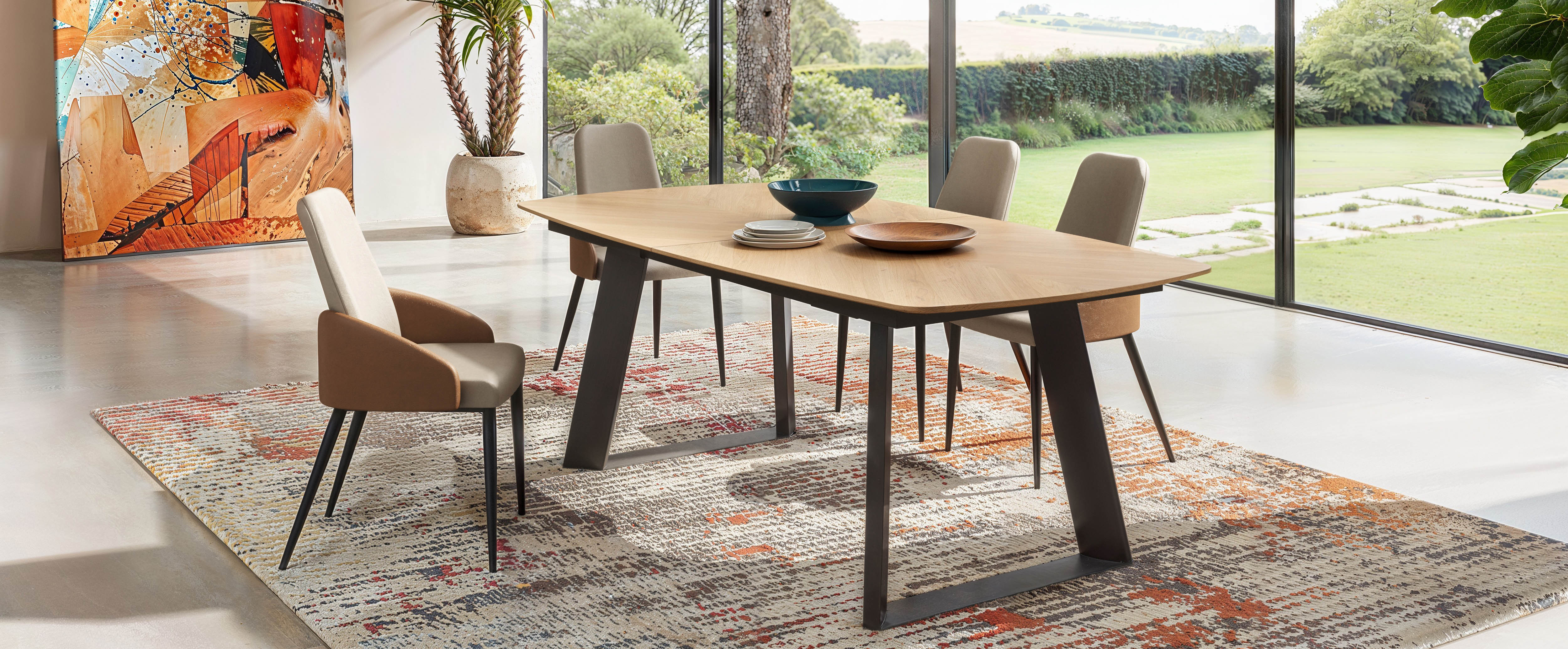 Table T17 avec rallonge intuitive