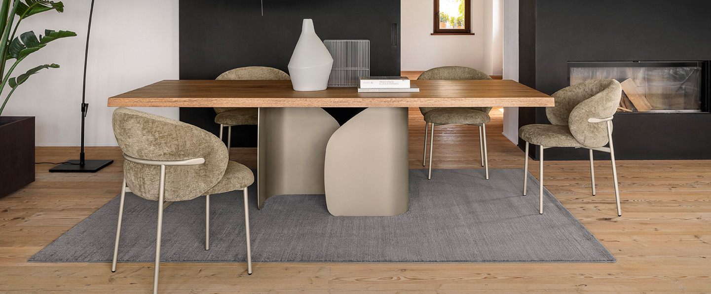 Table Twins et chaises Oleandro