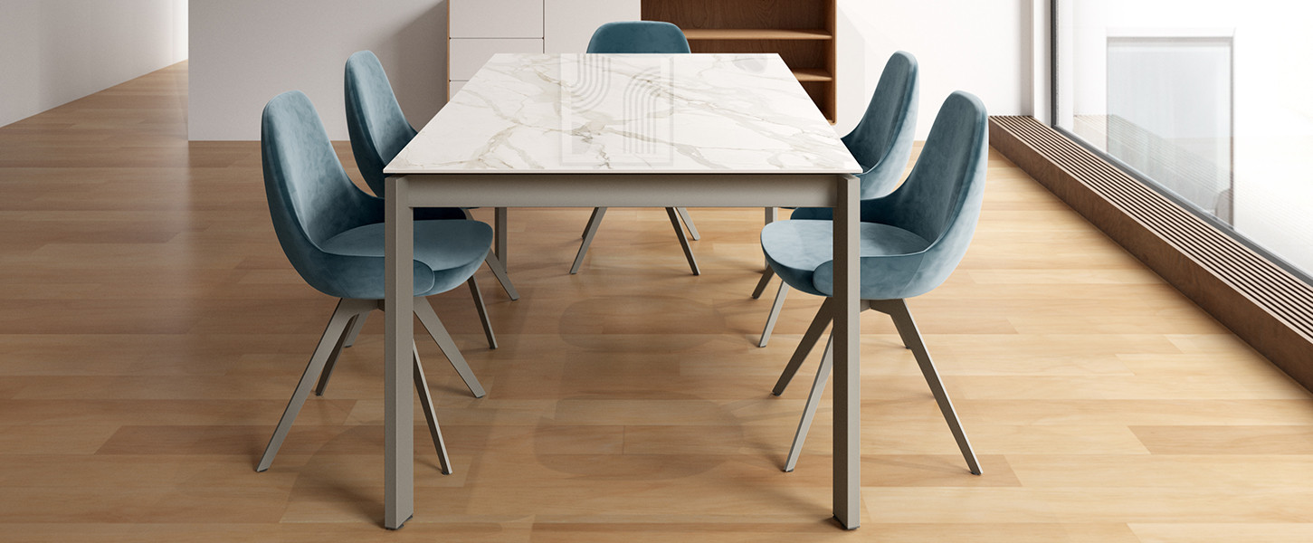 Table Focus avec plateau en céramique