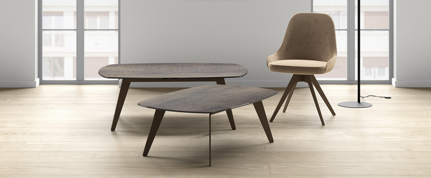 Table de salon Infinity en céramique