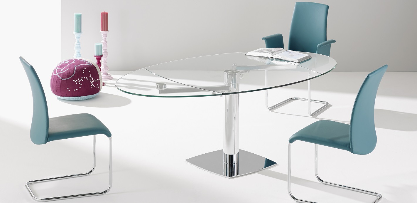 Table Titane et chaise Luma