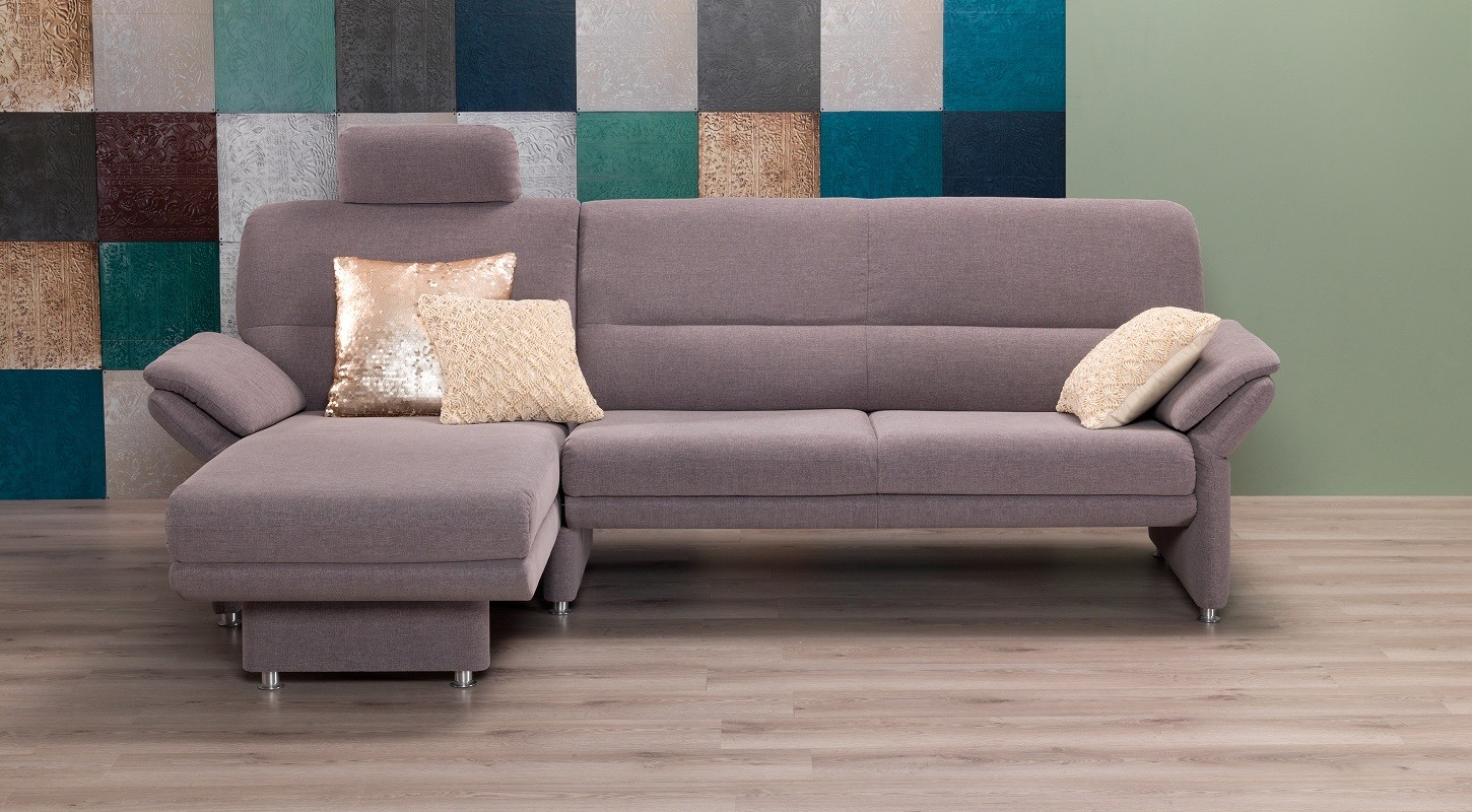 Canapé et fauteuil Grimsel en cuir