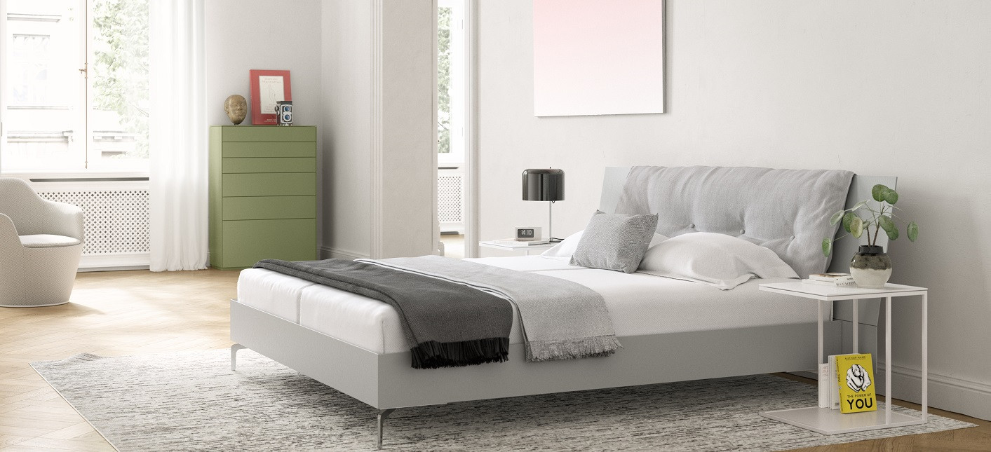 Lit B3,  Commode Soma et Table d'appoint T3