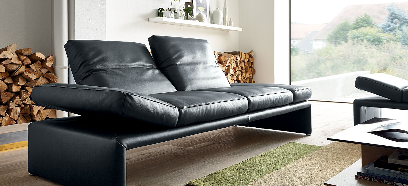 Canapé Raoul en cuir