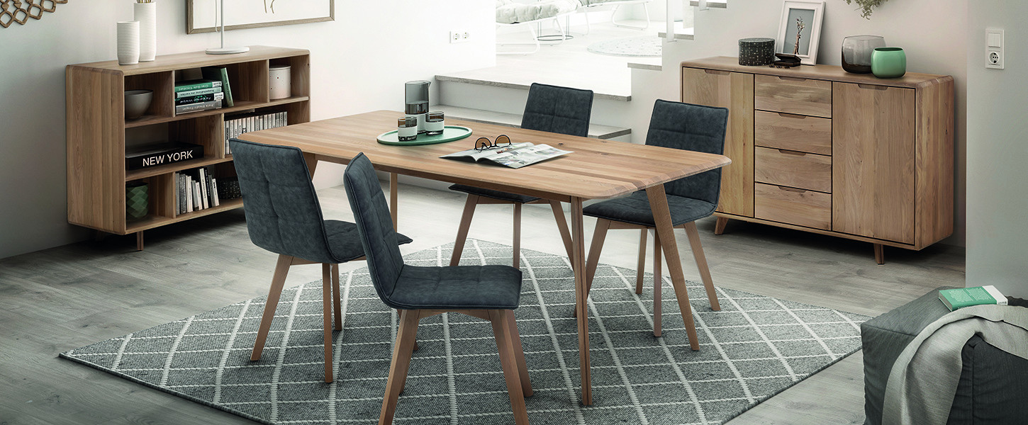 Table SKAGEN ET chaise Elbe de Lüönd