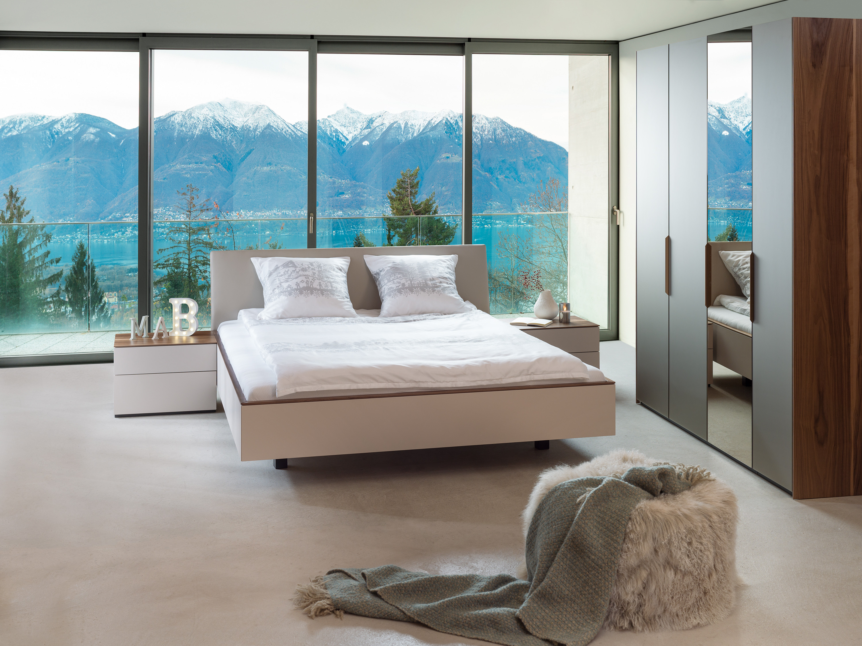 Chambre à coucher Luna de MAB-Möbel