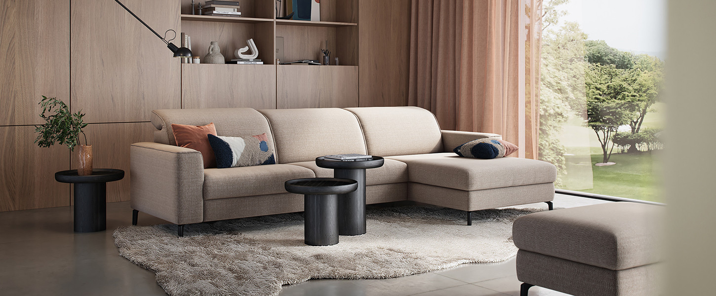 Canapé Fratino avec méridienne