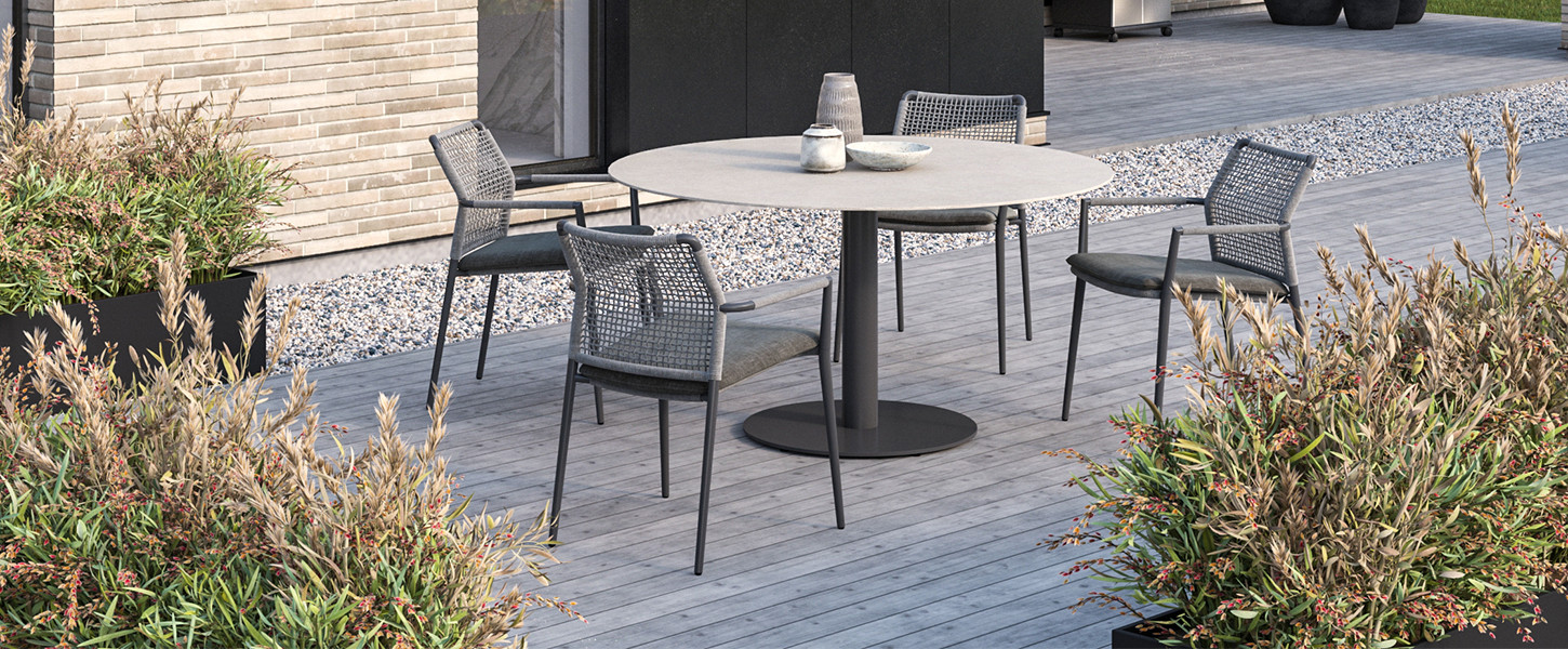 Table ronde de jardin Glarus