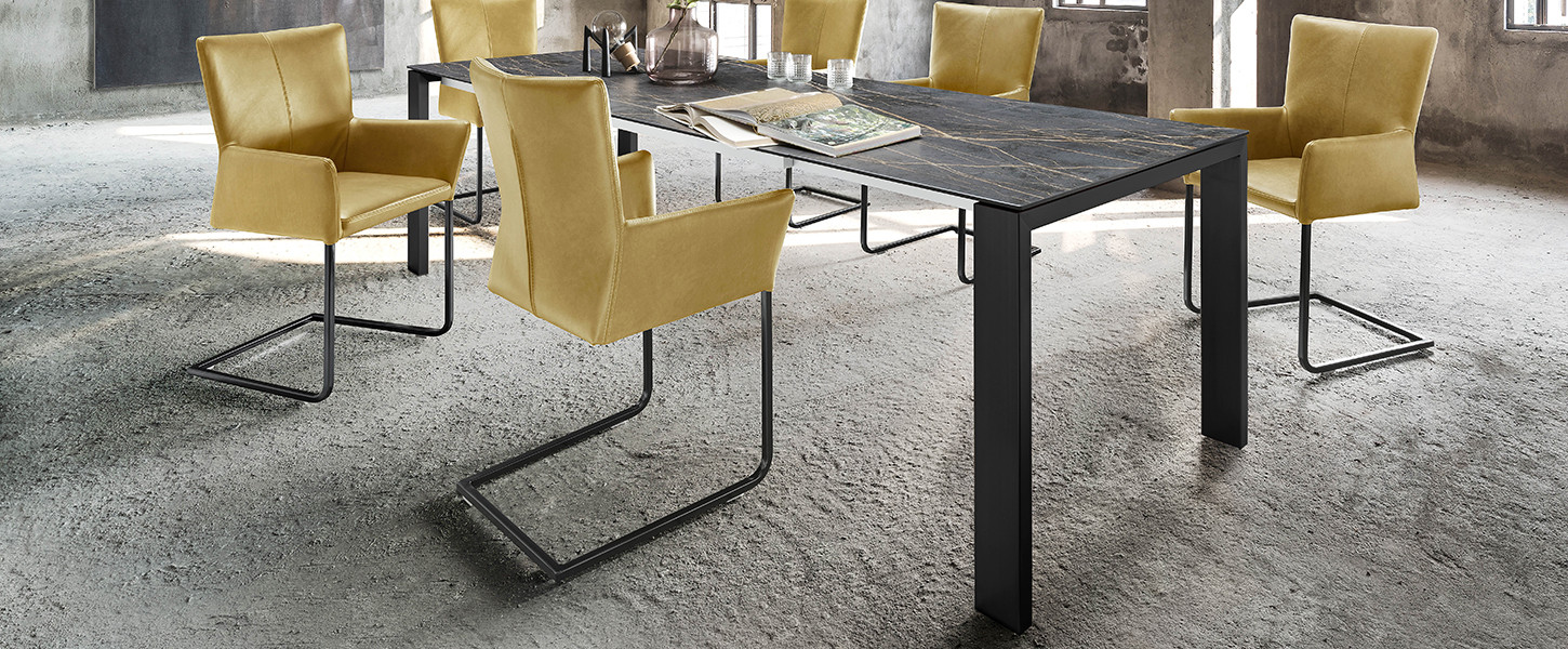 Table Olympia et chaise Italic