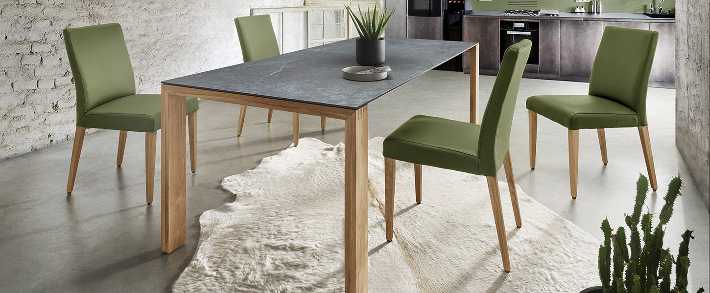 table Olympia et chaise new Davos de Sit Mobilia