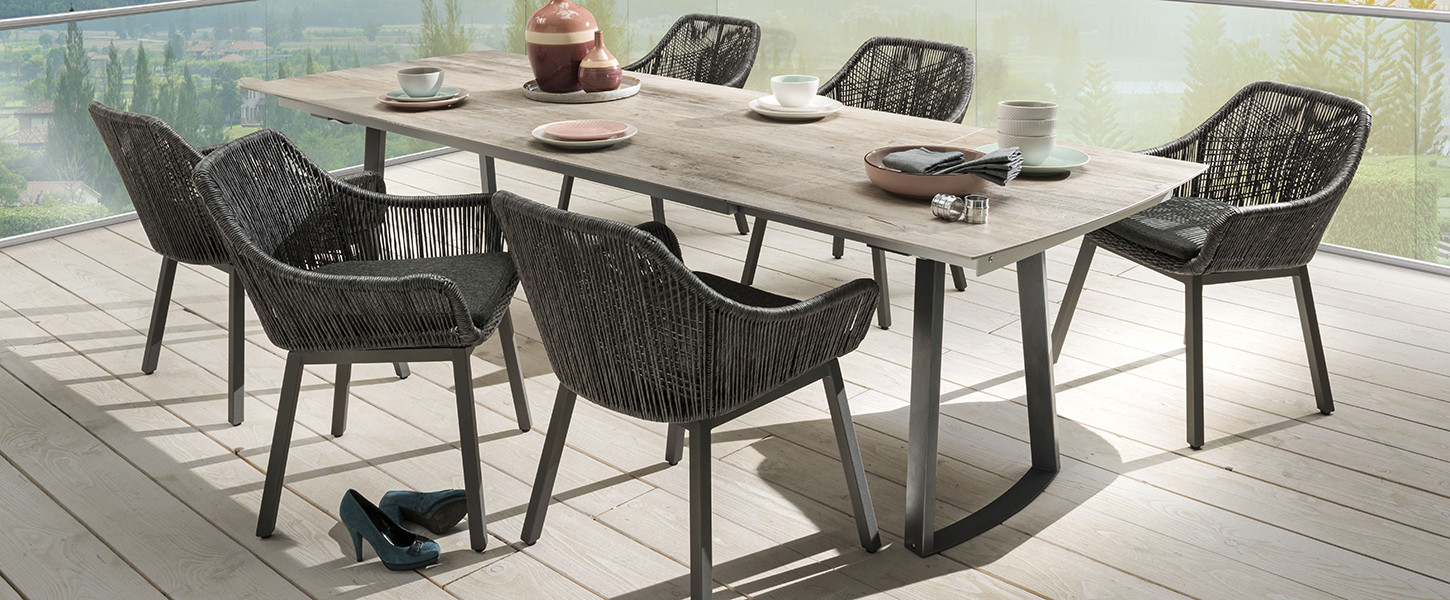 Table Olympia et chaise Tacos