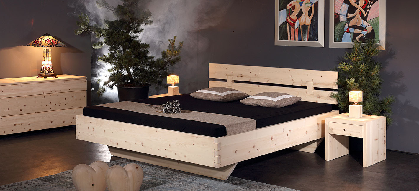 Lit Rosenheim, chevet 36-5039-M et commode 36-5006