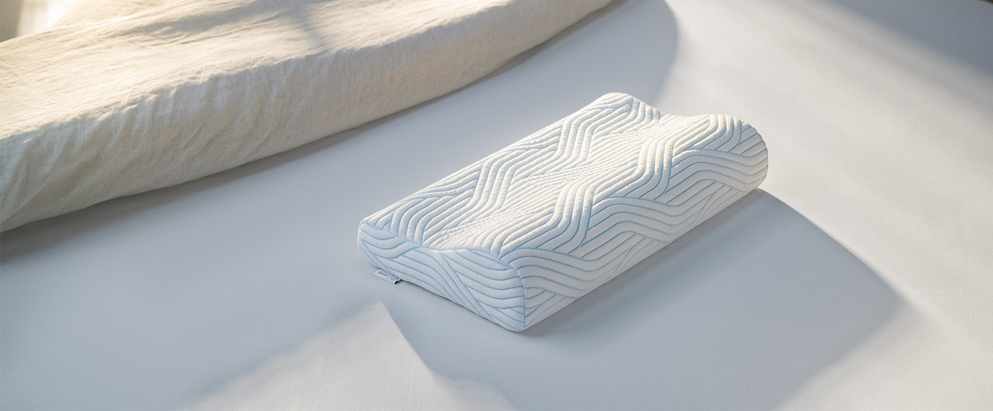 Oreiller avec mousse à mémoire de forme