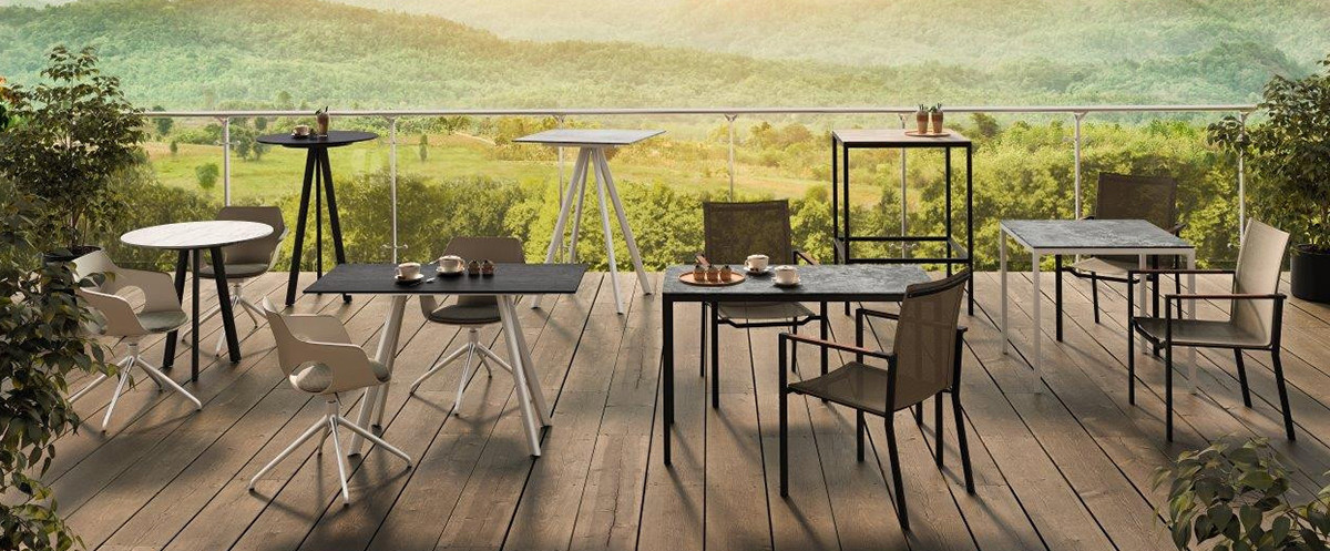 Table Diano et chaise Vita et Slim