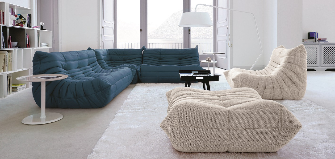 Canapé Togo en tissu