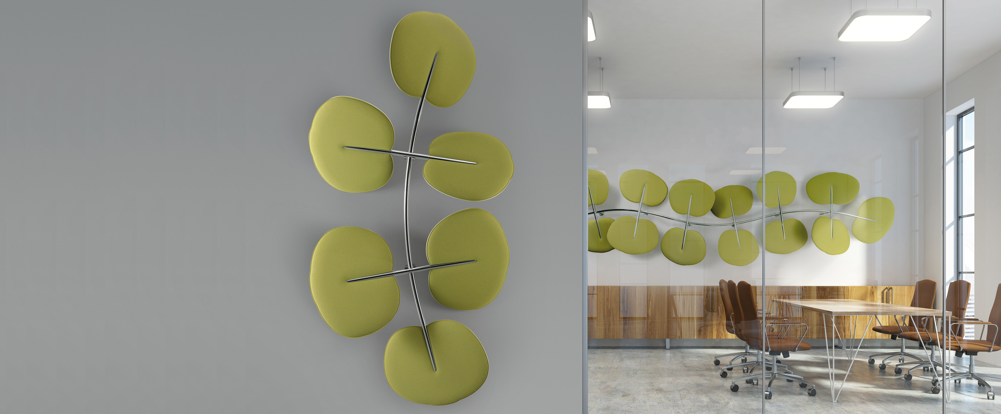 Panneau Phono-absorbant Botanica Wall-ceiling