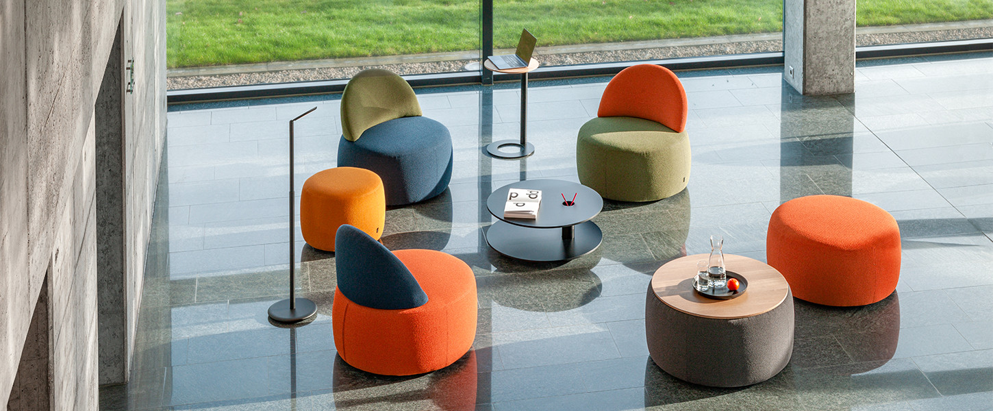 Gamme de poufs Incycle