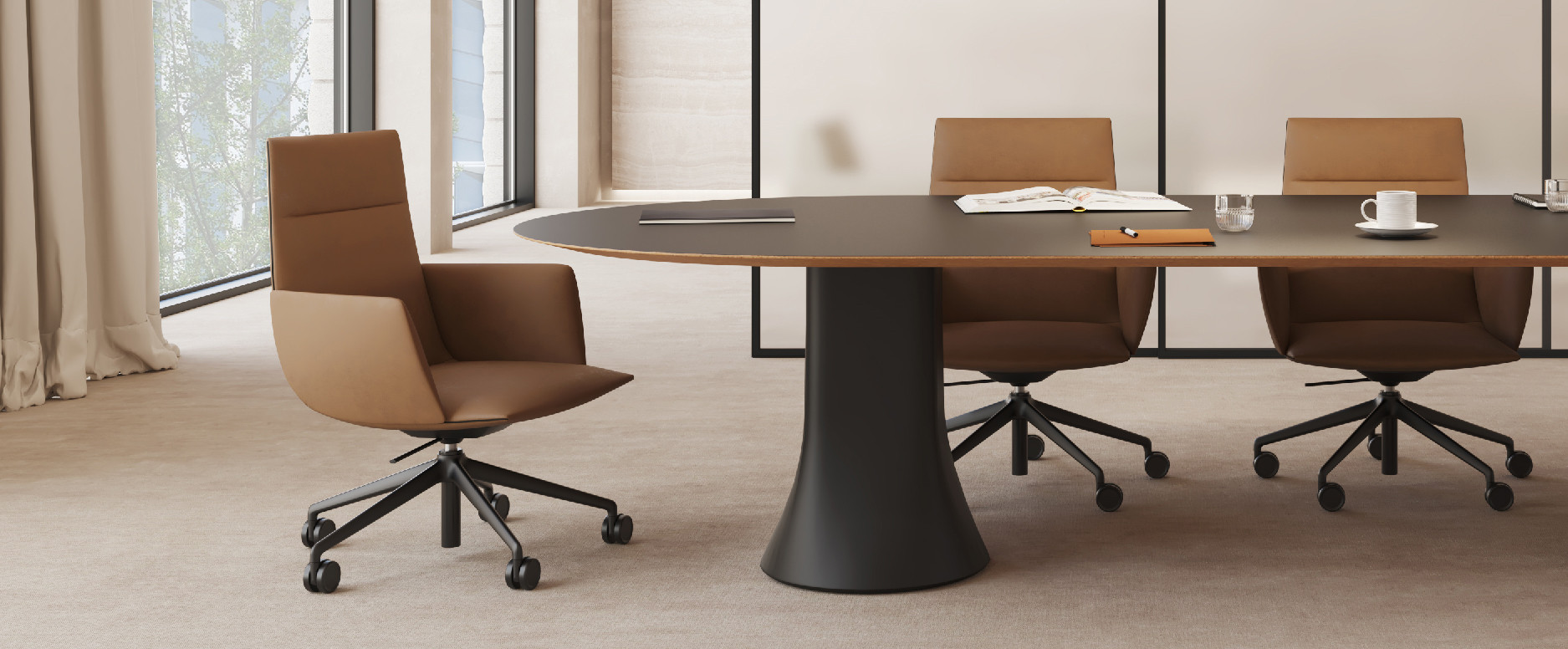 Siège Noha et Table Cambio