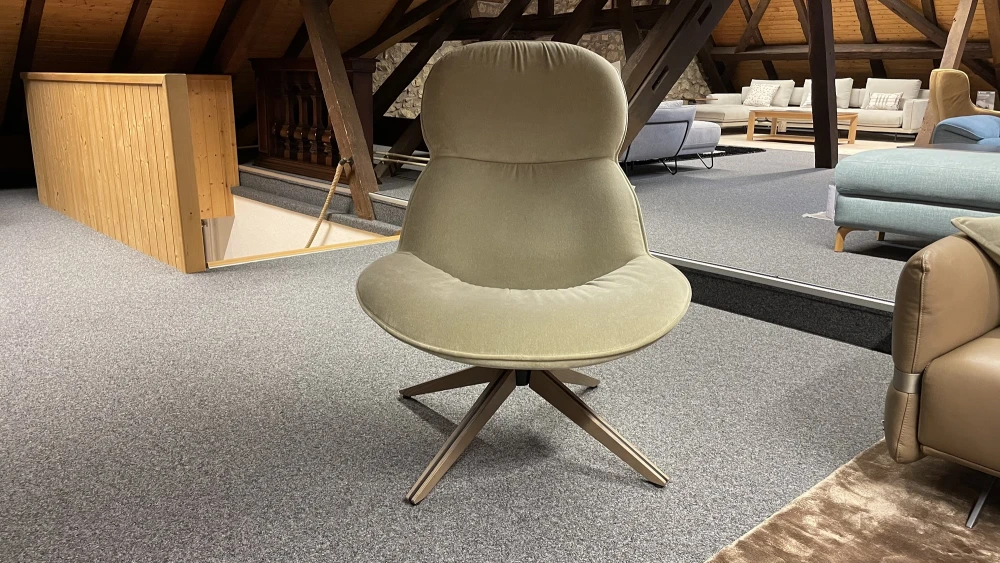 Fauteuil pivotant Conca