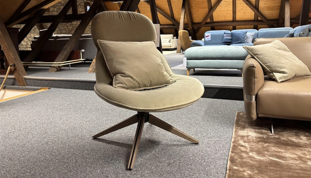 Fauteuil pivotant Conca