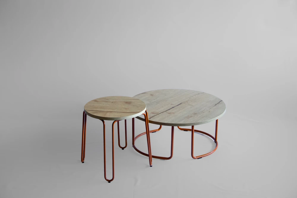Lot de 2 tables basses