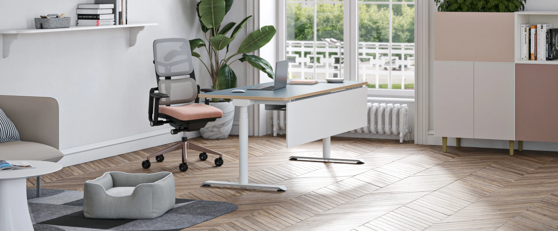 Bureau réglable en hauteur Possilio® de Steelcase